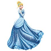 Disney Princess Cinderella Glamour Giant Wall Decal